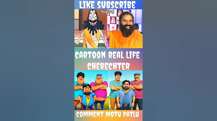 Motu Patlu In Real Life 🥰| AI Transformation | #viralshorts #motupatlu #cartoon