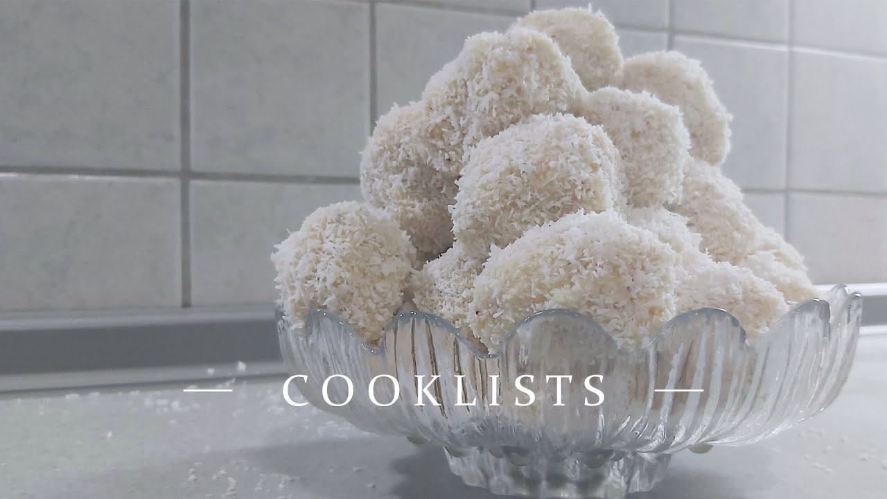 Σπιτικά Τρουφάκια RAFFAELLO!! Ηomemade RAFFAELLO truffles!!