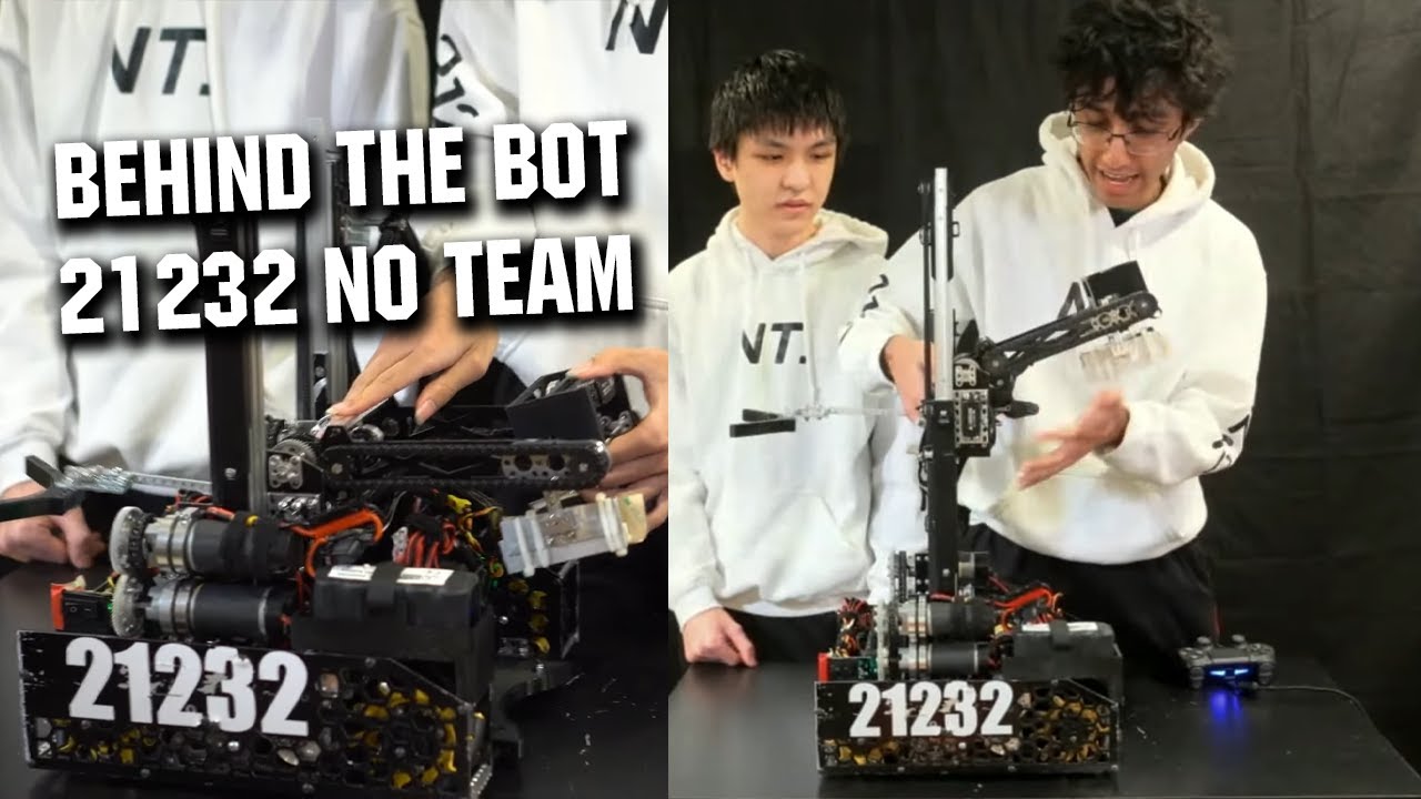 Behind the Bot | 21232 No Team | POWERPLAY Robot - YouTube