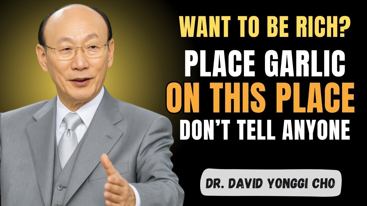 Положите сюда чеснок на 7 дней – деньги потекут рекой, несметное богатство! Доктор Дэвид Юнги Чо