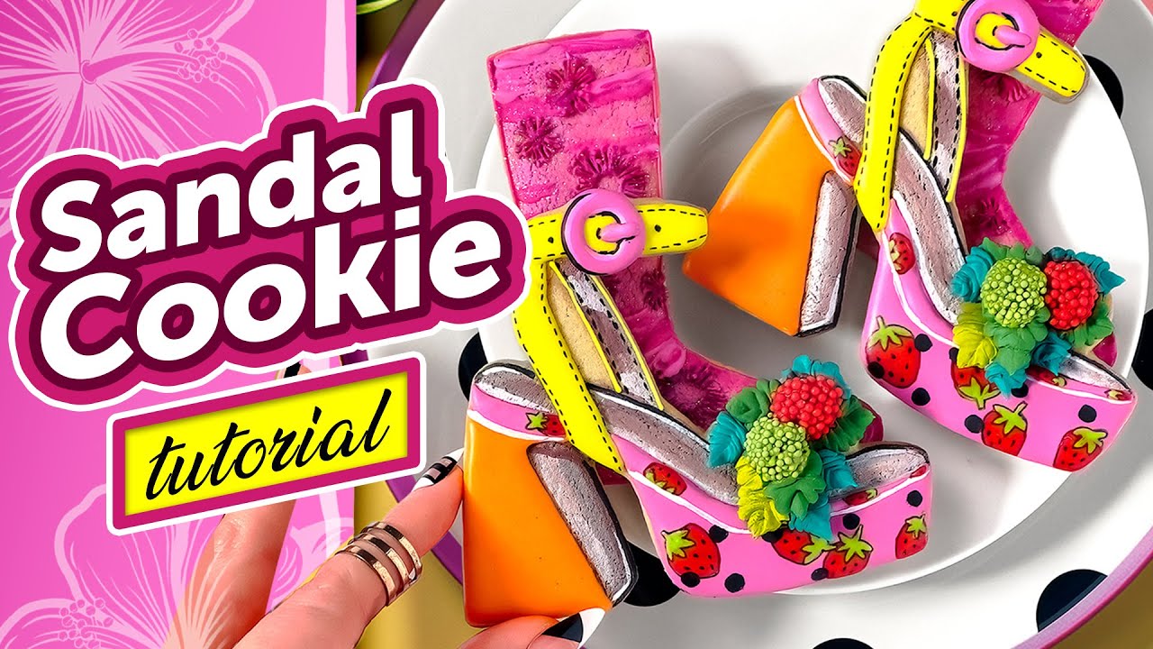 Cookie Decorating Tutorial | Fun & Colorful Royal Icing Shoes!