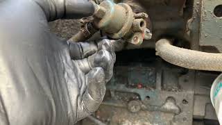 Kubota tractor Diesel in oil solved