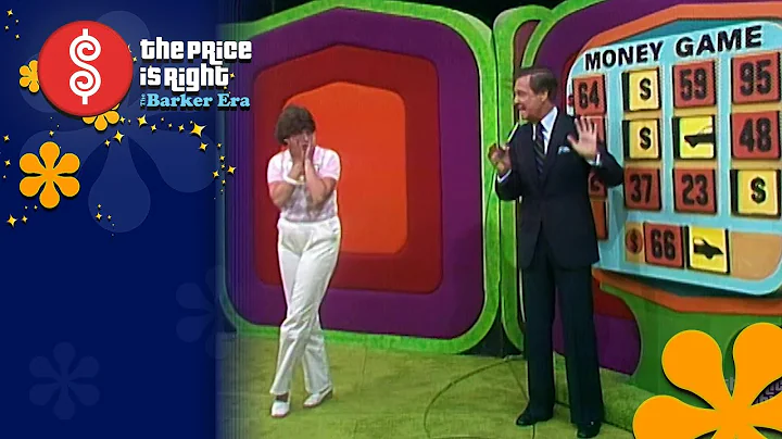 Bob Barker Has Fun with a Nervous Contestant While...