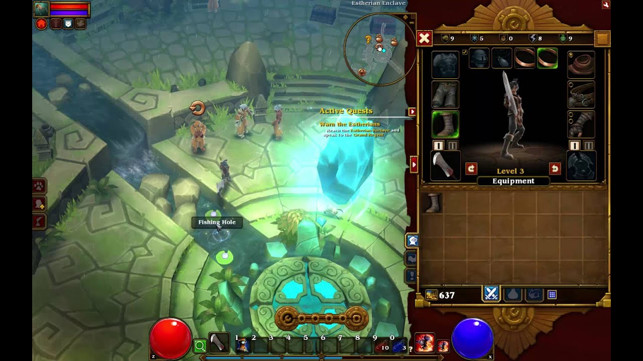 Torchlight 2 - Part 2: Estherian Enclave - YouTube