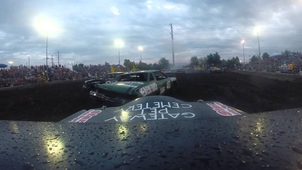 Chino Demolition Derby 2015 Heat 1 Bryan Struiksma YouTube