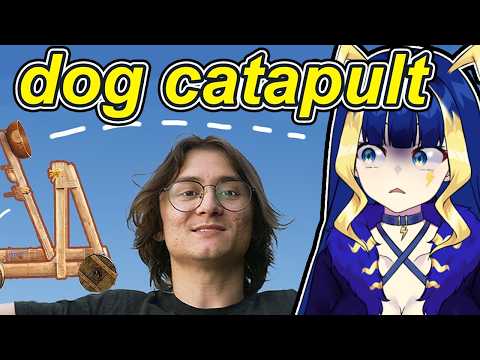 He Built A Catapult For DOGS?! | Vtuber Reacts to MichaelReeves