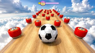 GOING BALLS PORTAL RUN CHALLENGE SMOOTH SPEEDRUN GAMEPLAY LEVEL 125-134 screenshot 4