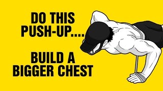 Calisthenics Push-Up Variation To Build a Bigger Chest at Home : Typewriter Push-up