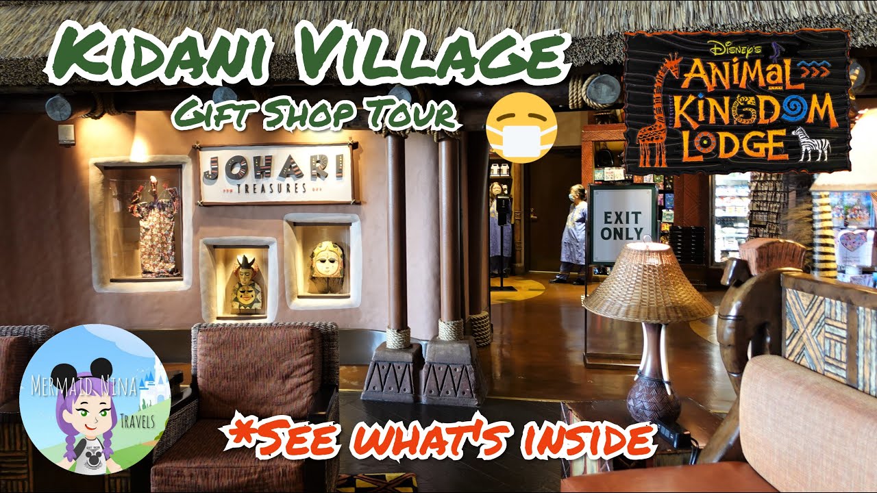 Kidani Village Resort Tour Johari Treasures Gift Shop YouTube