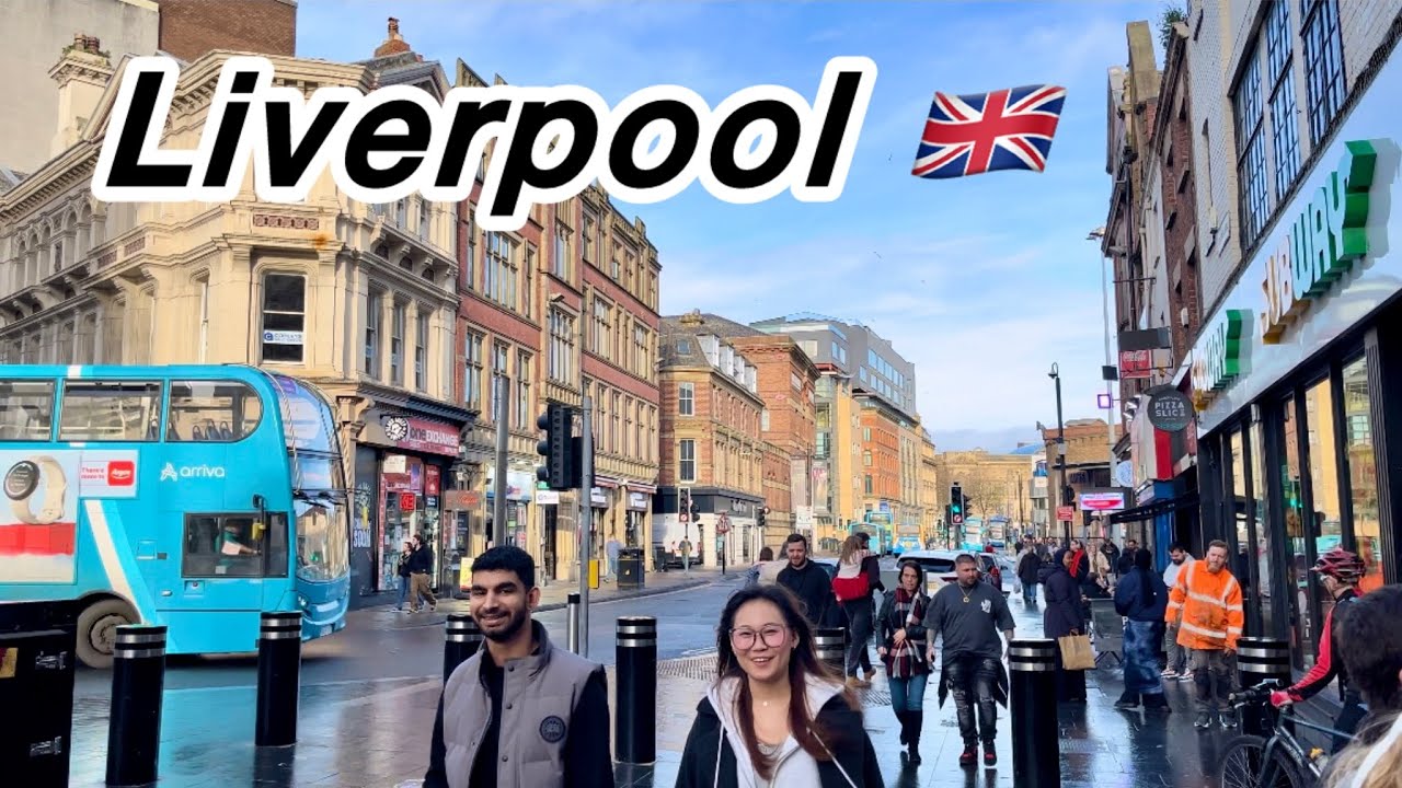 Liverpool, UK 🇬🇧 | Walking Tour | 4K HD |November 30, 2024 | City Walk | England 🏴󠁧󠁢󠁥󠁮󠁧󠁿