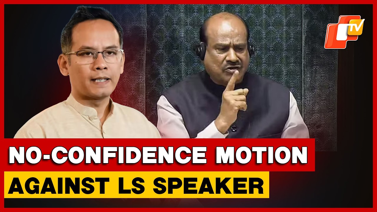 Congress Submits No-Confidence Motion Against Lok Sabha Speaker Om ...