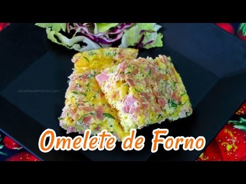 Omelete de Forno - Receitas de Minuto #23