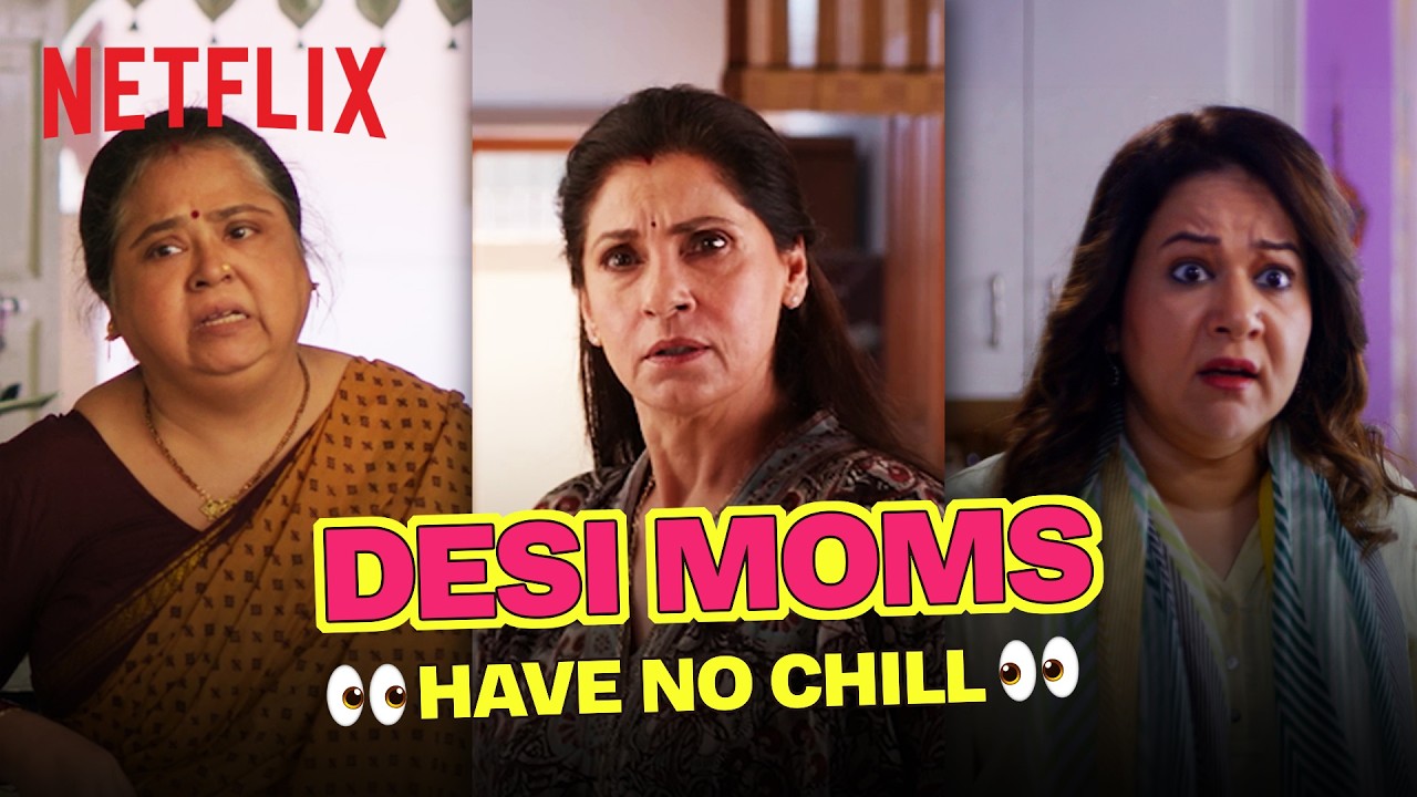 Desi Moms Keep LOSING IT 👀😭 Ft. Bassi, Ranbir & More | TJMM, YJHD & More | Netflix India