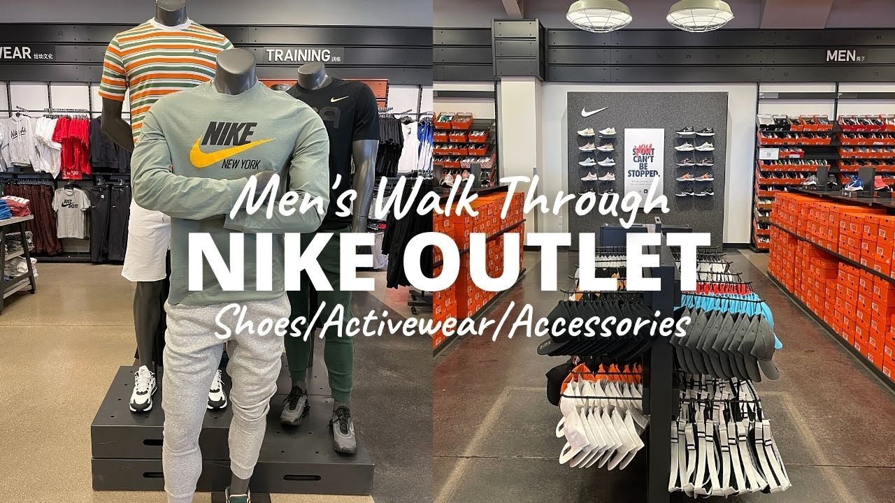 Nike Outlet Store Shop With Me | Men’s Walk Through | Shoes/Apparels ...