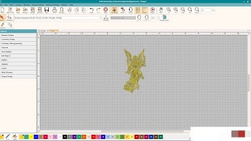 BEGINNER HATCH EMBROIDERY:  how to shape and add letters to any design