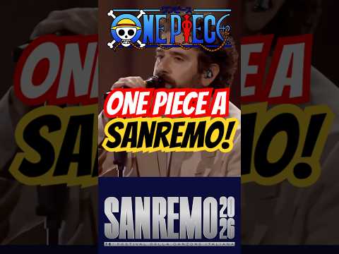 ONE PIECE è l’opera PIÙ GRANDE concepita da un Essere Umano! TOMMASO PARADISO #sanremo2026 #onepiece