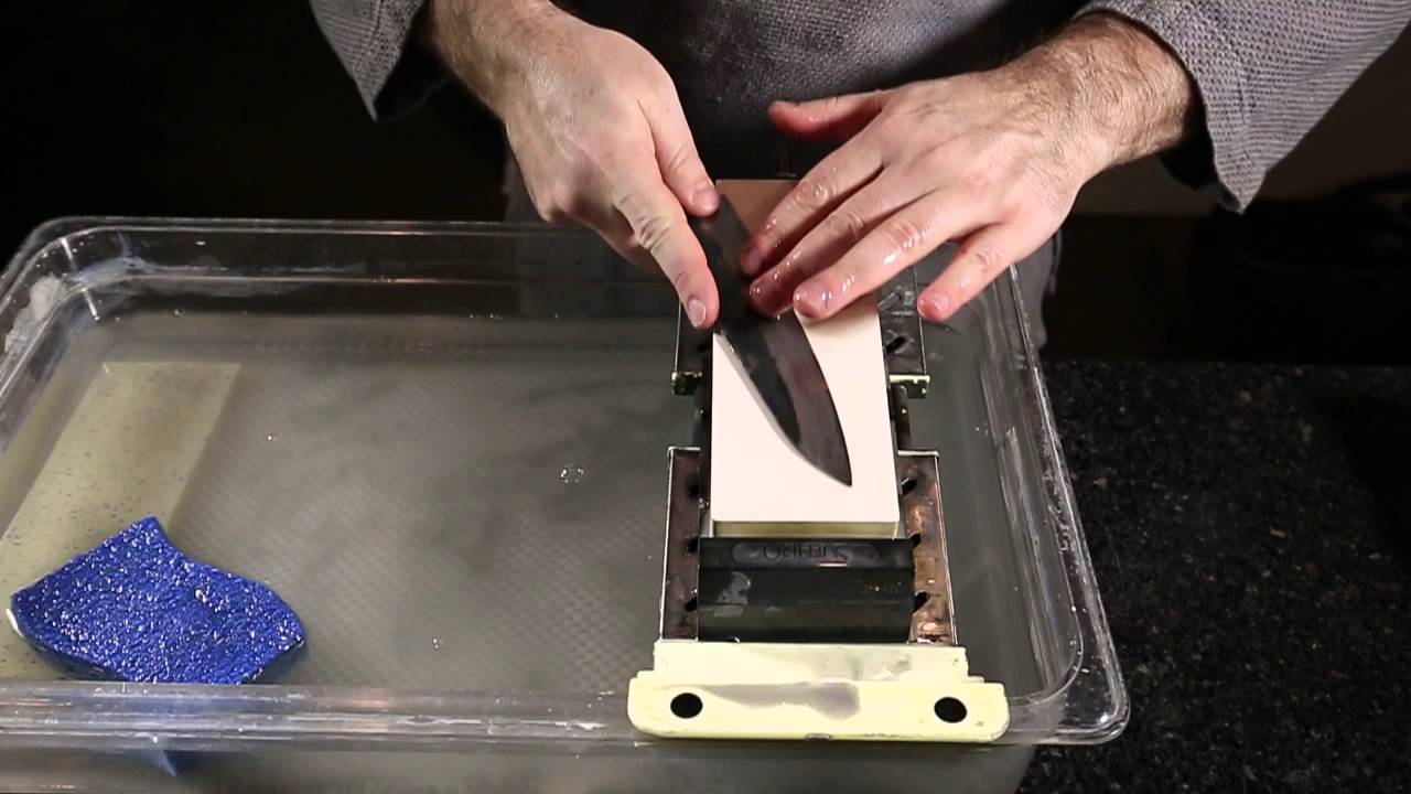 Gesshin 6000s Stone Japanese Knife Imports YouTube