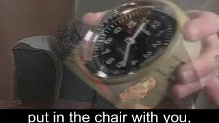 Clock with Tactile Markings @AfbOrg