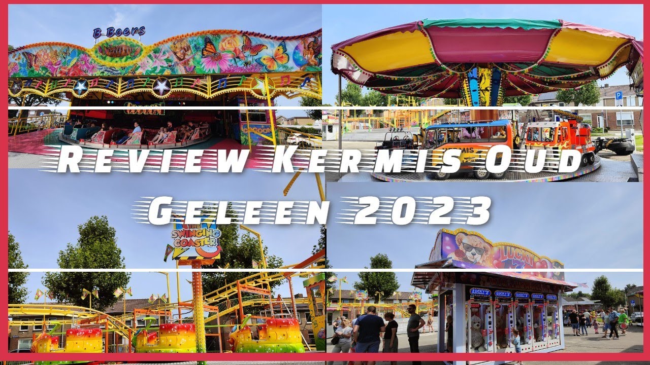 Review (Reportage) Kermis (kirmes) (Funfair) Oud Geleen 2023