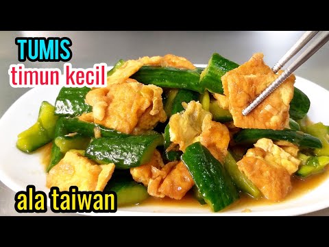 Tumis Timun Kecil Ala Taiwan
