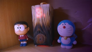 How to make Shou Sugi Ban Wooden Digital clock From Pallet - Arduino Projects