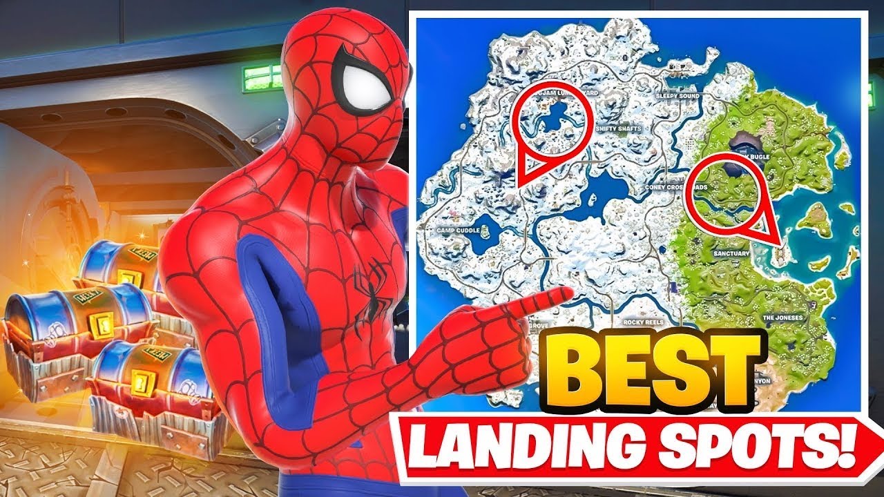 The BEST Duo Drop Spots In Chapter 3! Top 4 Duo Landing Locations