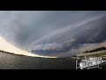 Storm clouds roll in over Santa Rosa Sound