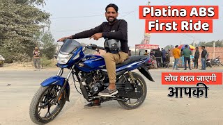 New Bajaj Platina ABS 110 First Ride Review 2023 Platina Abs Pros And Cons