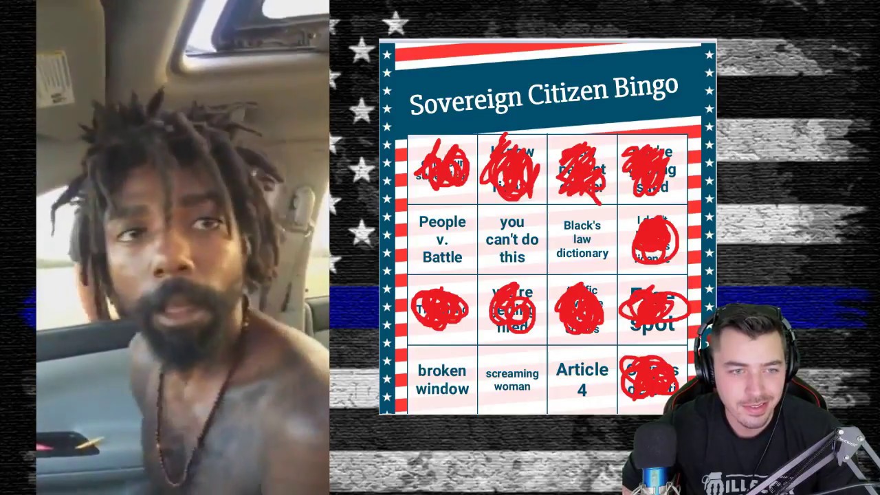 sovereign citizen bingo - YouTube