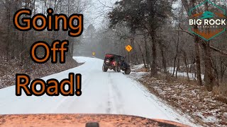 ❄Things Went Sideways Fast: OffRoad in Arkansas Snow! | #overlanding #getoutside #arkansas