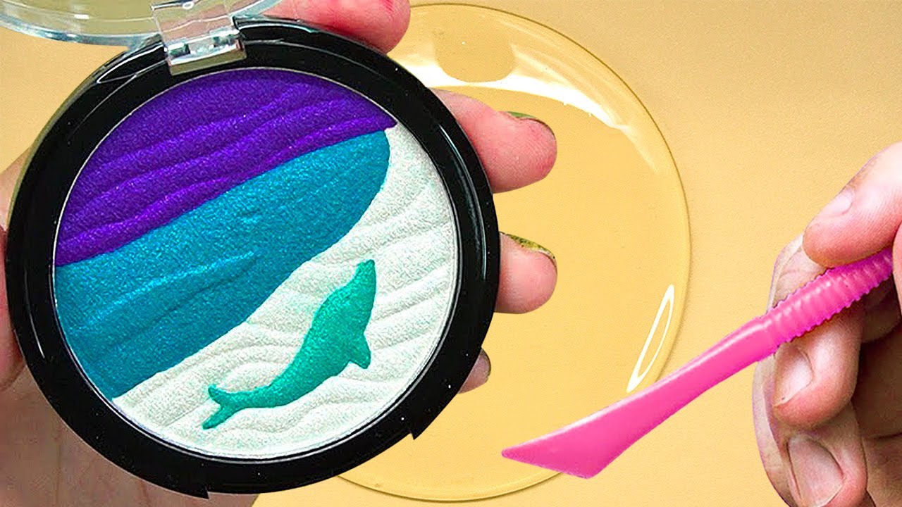 Relax and Let Go Of Your Concerns With Video Slime Makeup ASMR