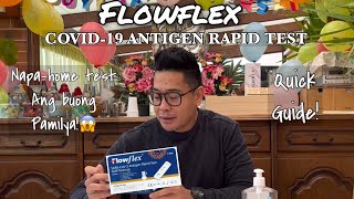 FLOWFLEX COVID-19 ANTIGEN RAPID TEST (Quick Guide) | PARIS VLOG | Catlea Vlogs by Catlea Vlogs 304 views 2 years ago 6 minutes, 26 seconds