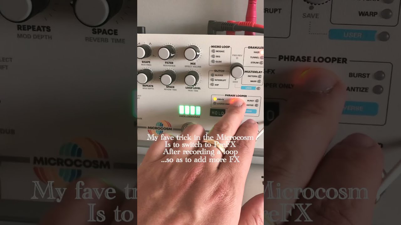 Microcosm ルーパー エフェクター Microcosm | Granular Looper & Glitch Pedal