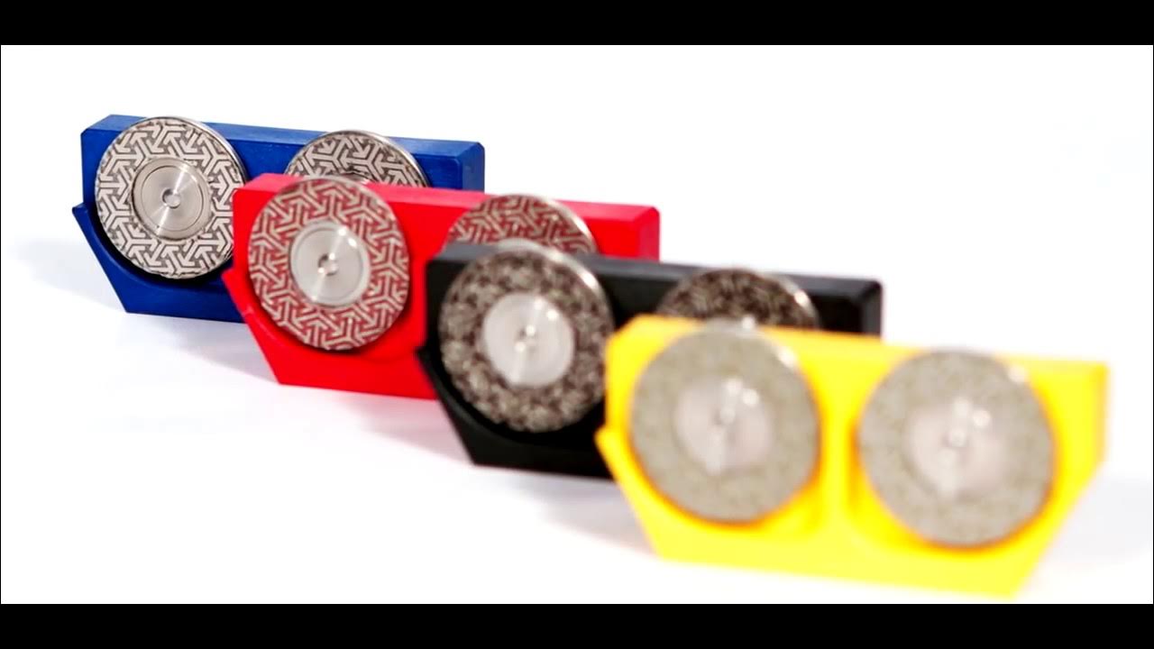 ToolTonic 5. Affûter les carres de ski et snowboard avec 2 RotoFinish "Twin Roto Concept