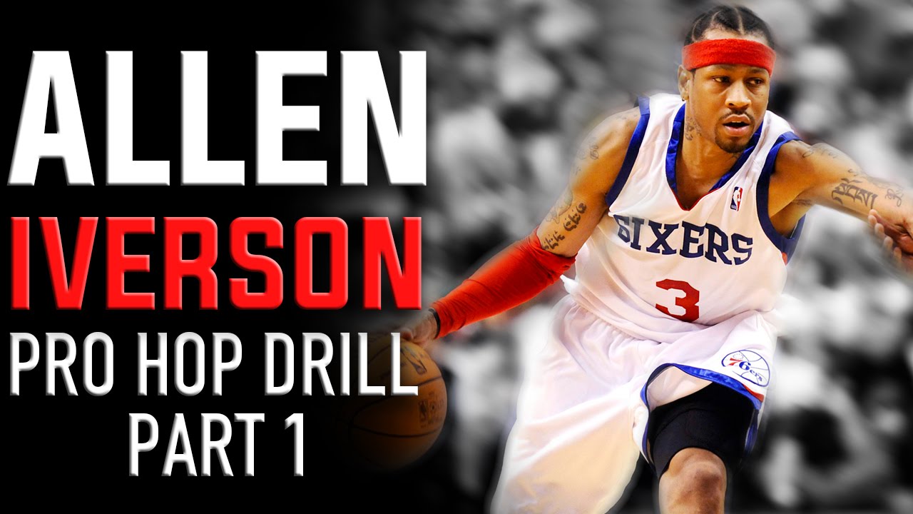 Allen Iverson Pro Hop Drill (Part 1): Basketball Guard Scoring