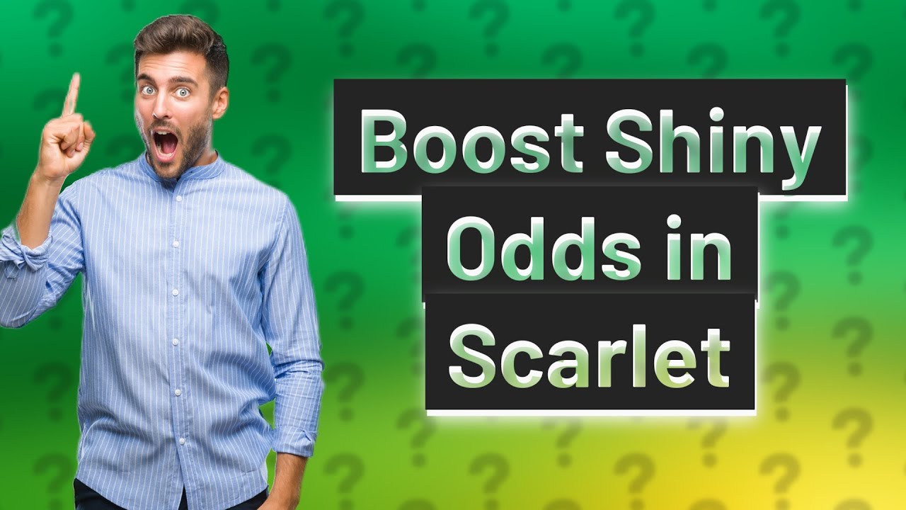 How do you increase shiny odds in Scarlet? YouTube