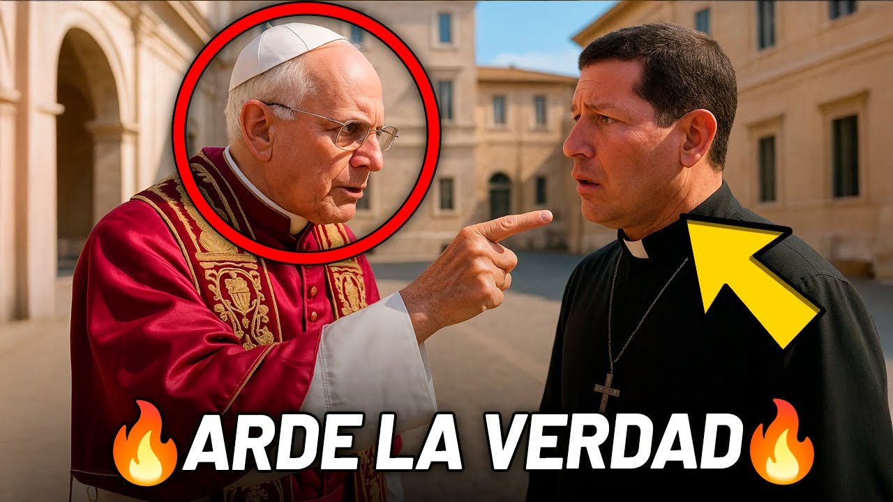El Papa León XIV desafía públicamente a Padre Luis Toro… y termina pidiendo perdón frente a todos