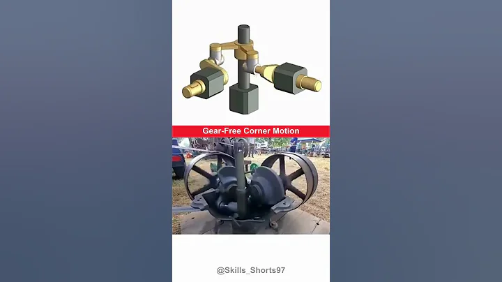 Gearless | Right Angle drive #90degree #motion #power #solidworks #cad #3ddesign #engineering #3d