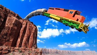 The Train Flew Off The Cliff