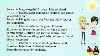 Deutsch lernen von A1, A2, B1, B2, C1, C2 - Sicher und selbstbewusst deutsch sprechen.