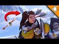 OUCH! Arrows in the EYEBALLS! Overwatch Funny & Epic Moments 714