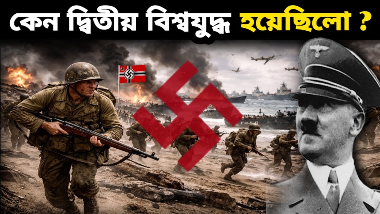 দ্বিতীয় বিশ্বযুদ্ধ কেন সংঘটিত হয়েছিল? Why World War 2 Happened? | The Real Reason | Goutam khaskel