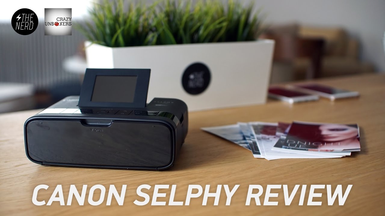 Εκτυπωτής Canon Selphy CP1200 Unboxing & Review (Greek) - YouTube