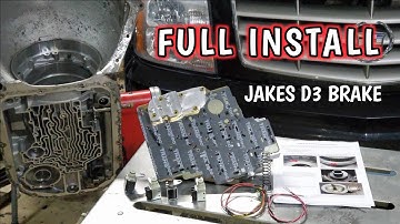 How To Install Jakes Performance D3 Trans Brake For 4l80e !!!