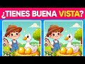 Encuentra las Diferencias 🐶🐸 Juego de Atención para la Tercera Edad 🎯 Mental Quiz