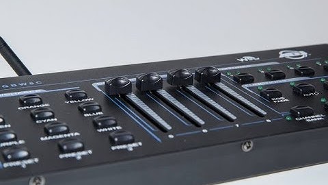 ADJ Wireless DMX Control Board RGBW8C WiFLY Review