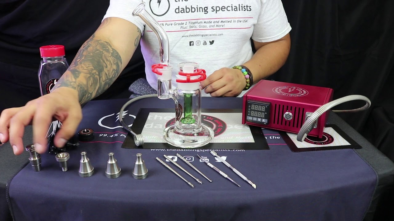 Custom TDS Enail "Deluxe" Dabbing Kit Instructional Video