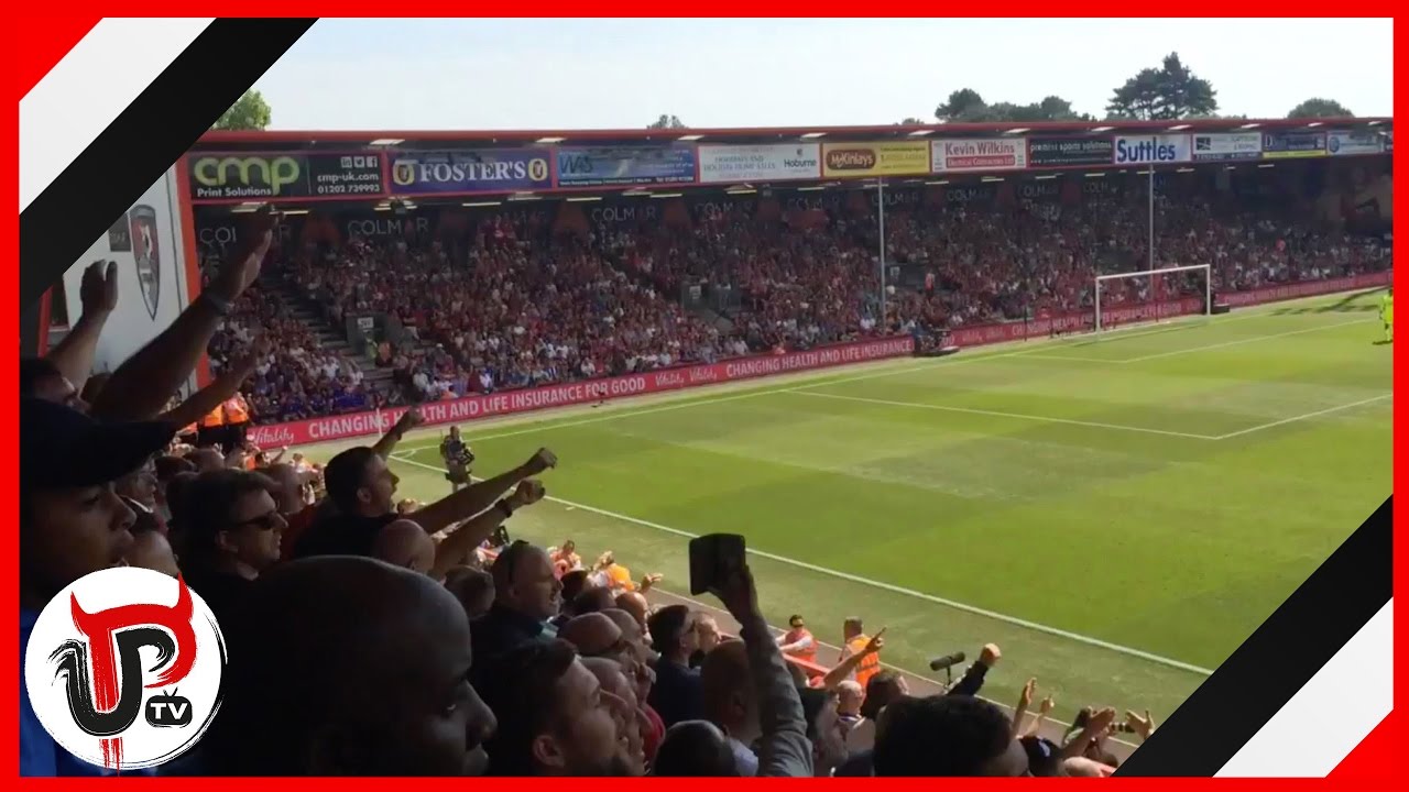 Ibrahimovic Chant At Bournemouth Away After Debut Goal Man United 3 1 Bournemouth Youtube