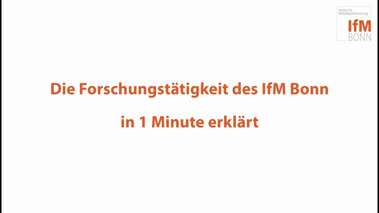 Die Forschungstatigkeit Des Ifm Bonn Youtube