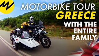 Motorbike tour through Greece with the entire family | Motorvision